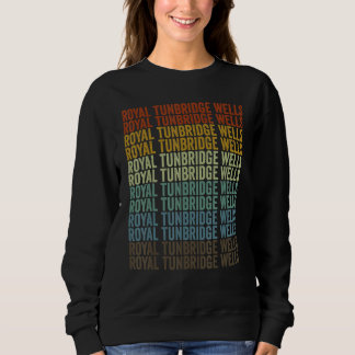 Sweatshirt Royal Tunbridge Wells City Retro
