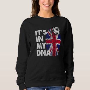 Sweatshirt Royaume-Uni Dans Mon Adn British Flag Team Uk