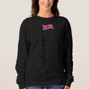 Sweatshirt Royaume-Uni Royaume-Uni Signature Union Jack Drape