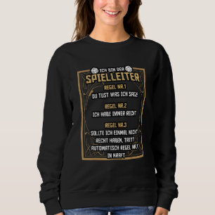 Sweatshirt Rpg Pen Papier Échelle De Jeu W20 Game Master D20