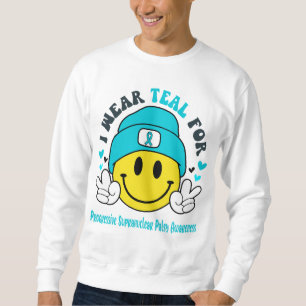 Sweatshirt Ruban Progressive Supranucléaire Sensibilisation À