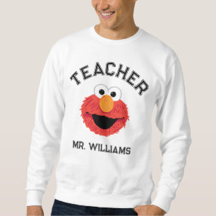 Sweatshirt Rue Sésame   Elmo Face Teacher