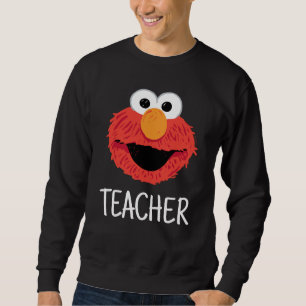 Sweatshirt Rue Sésame   Elmo Face Teacher