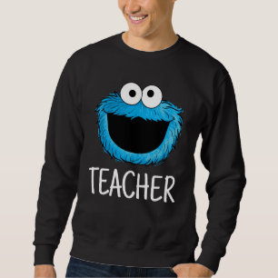 Sweatshirt Rue Sésame   Enseignant de Cookie Monster