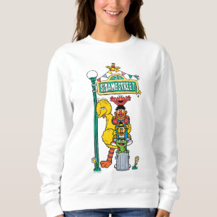 Sweatshirt Rue Sésame Sous l'enseigne de la rue Sésame
