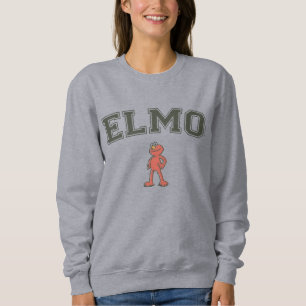 Sweatshirt Rue Sésame   Vintage Elmo