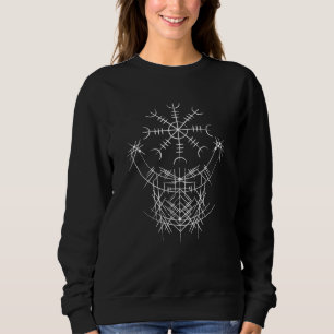 Sweatshirt Rune Viking Nordique - Aegishjalmur - La Hélice De