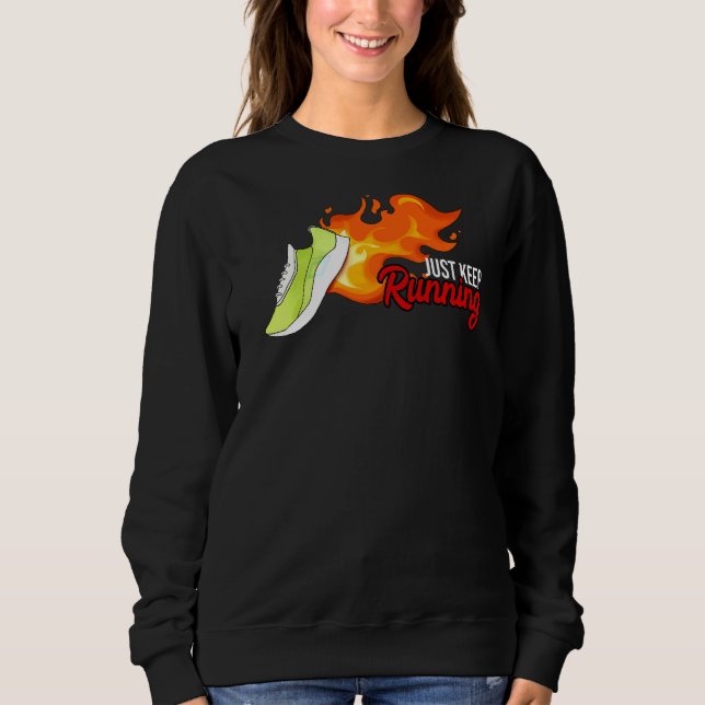 Sweatshirt Runner Runner (Devant)