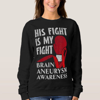 Sweatshirt Sa Lutte Est Ma Lutte Médicale Condition Aneurysme