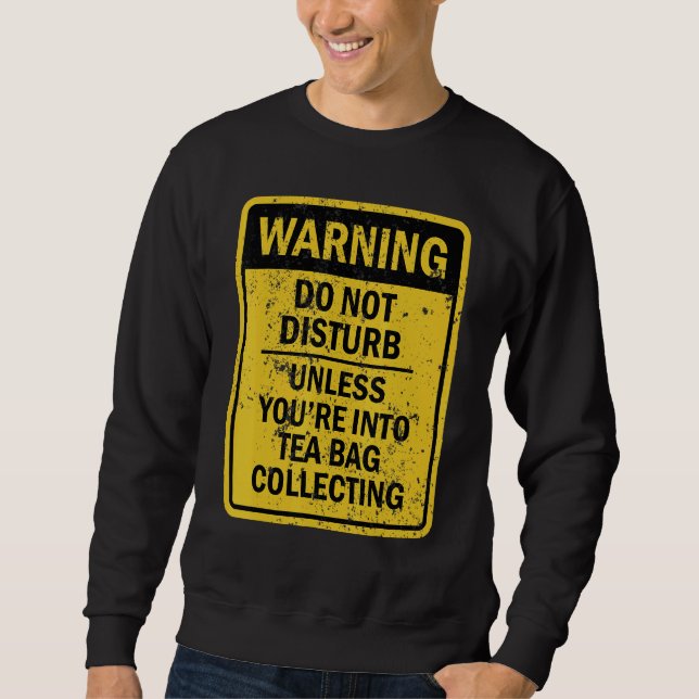 Sweatshirt Sac À Thé Collecte Mème De Plaisanterie Pour Homme (Devant)
