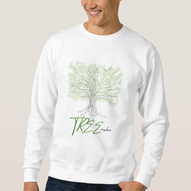 Sweatshirt Sagesse de l'arbre (Devant)