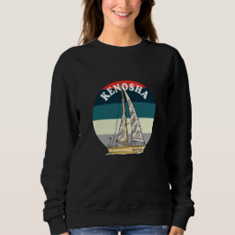 Sweatshirt Sailing Kenosha Wisconsin Vintage