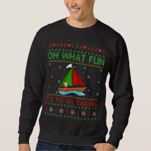 Sweatshirt Sailor Ugly Sweater Oh Hot Fun Itu2019s