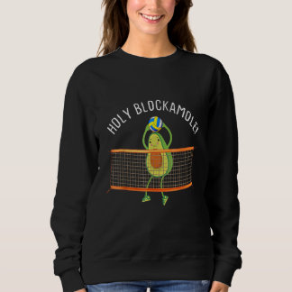 Sweatshirt Saint Blockamole Volleyball mignonne Hommes amusan