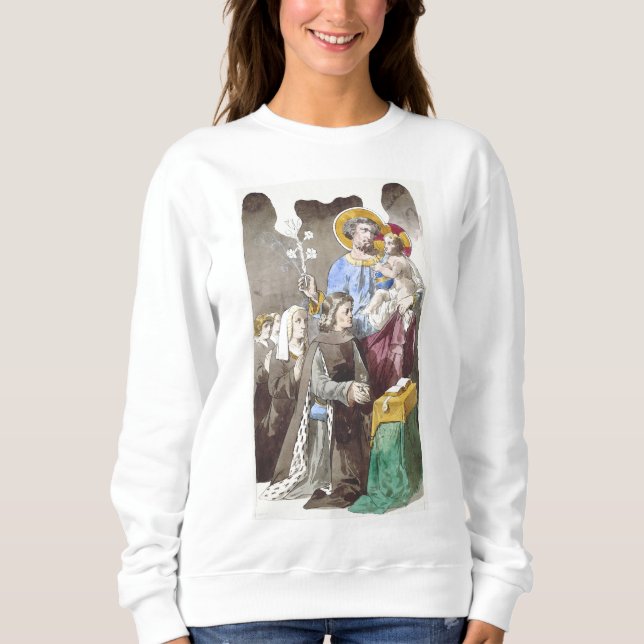 Sweatshirt Saint Joseph Patron de l'Église universelle (Devant)