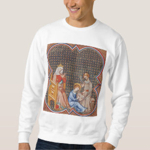 Sweatshirt Saint Louis IX de France Protecteur des Rois Art