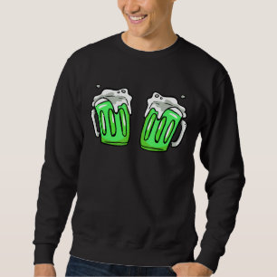 Sweatshirt Saint Patrick Jour S Bonne bière graphique Boire G