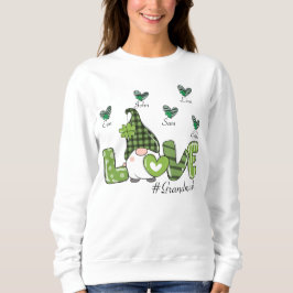 Sweatshirt Saint Patrick's day Amour grand-mère