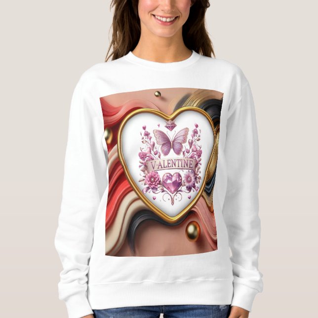 Sweatshirt Saint Valentin (Devant)