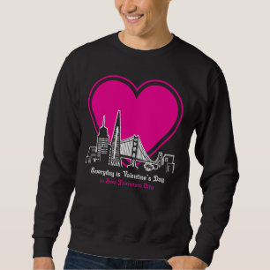 Sweatshirt Saint-Valentin à San Francisco
