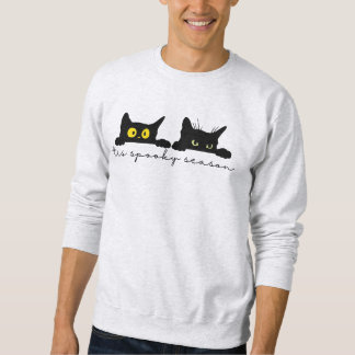 Sweatshirt Saison Chats éffrayants, Chats Halloween mignons