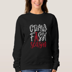 Sweatshirt Saison écrevisse cajun fruits de mer crayfish craw