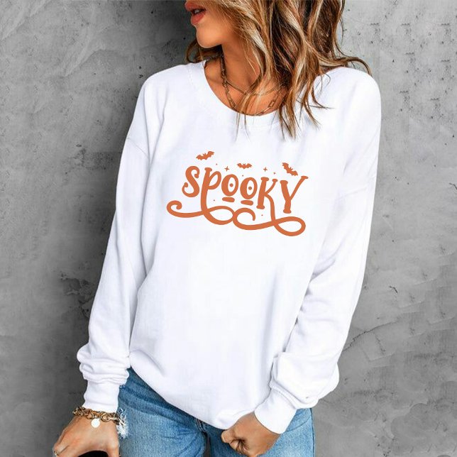 Sweatshirt Saison Éffrayante Halloween femmes (Stay Spooky Season Halloween Womens Sweatshirt)