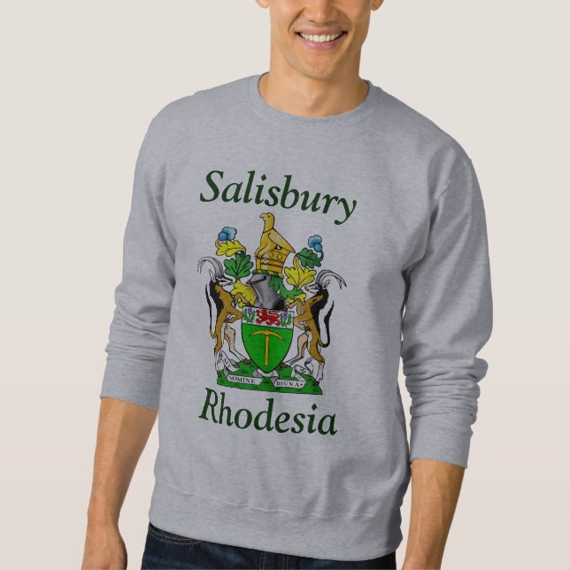 Sweatshirt Salisbury, Rhodesia T-Shirt (Devant)