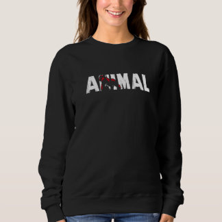 Sweatshirt Salle de musculation en force animale Bodybuilding