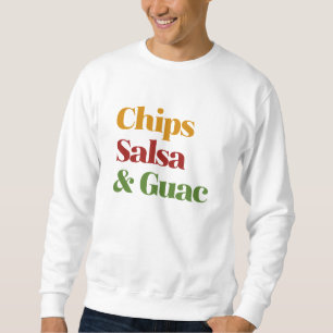 Sweatshirt Salsa Chips Et Guac