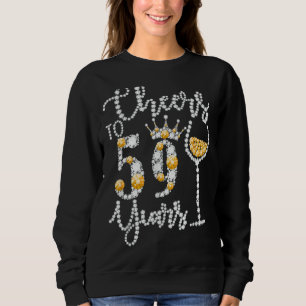 Sweatshirt Salutations À 59 Ans Joyeux 59ème Anniversaire Rei