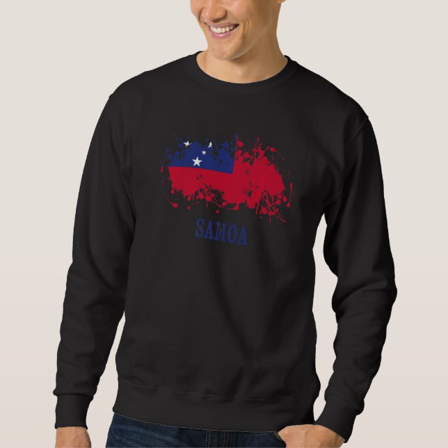 Sweatshirt Samian enthusiasts for Samoa and Samoa   (Devant)