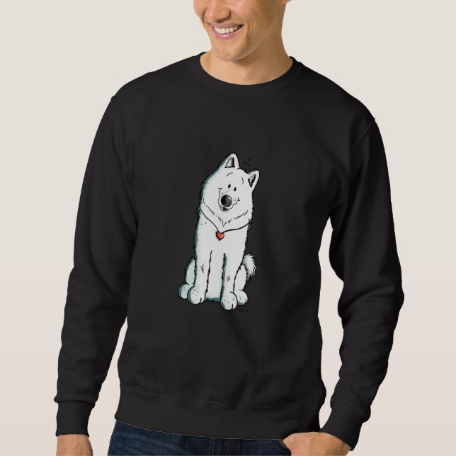 Sweatshirt Samoyed Dog  For Samoyed Dog Fans (Devant)