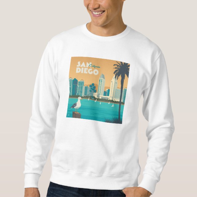 Sweatshirt San Diego, Californie (Devant)