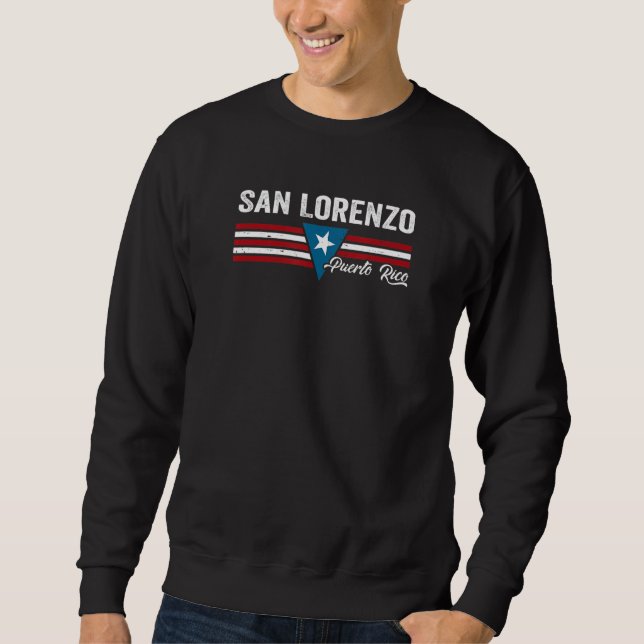 Sweatshirt San Lorenzo Puerto Rico (Devant)