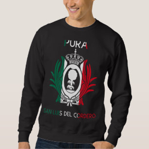 Sweatshirt San Luis Del Cordero Durango Estado Mexique Escudo
