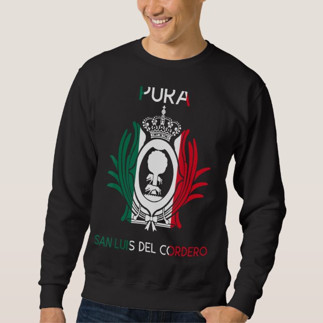 Sweatshirt San Luis Del Cordero Durango Estado Mexique Escudo (Devant)