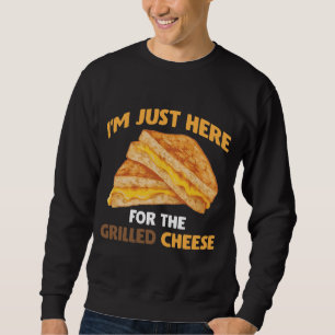 Sweatshirt Sandwich Au Fromage Grillé Au Fromage Au Poivre A