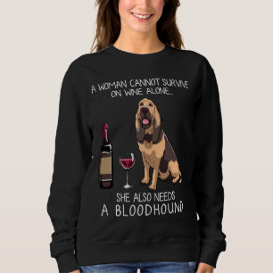 Sweatshirt Sang Et Chien À Vin Équipés