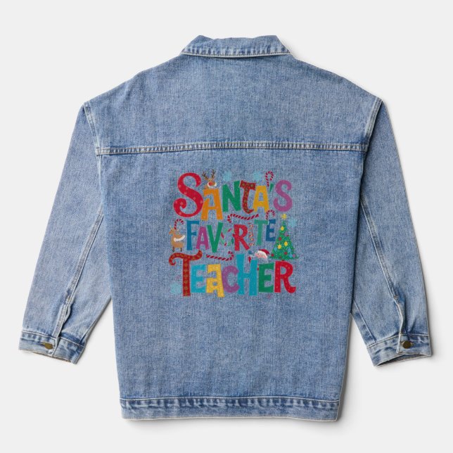Sweatshirt - Santa Jeansjacke (Rückseite)