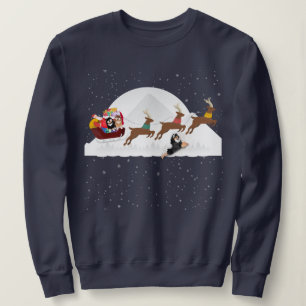 Sweatshirt Santas Lappy Helpers - Chemises de vacances Lapphu