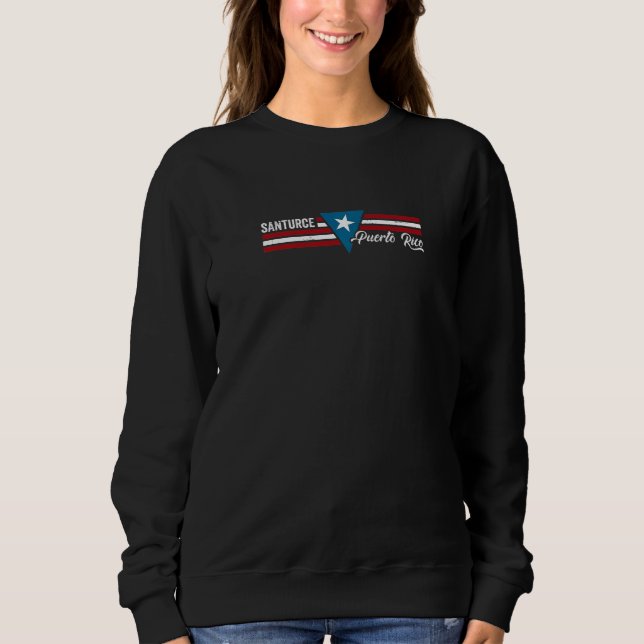 Sweatshirt Santurce Puerto Rico Premium (Devant)