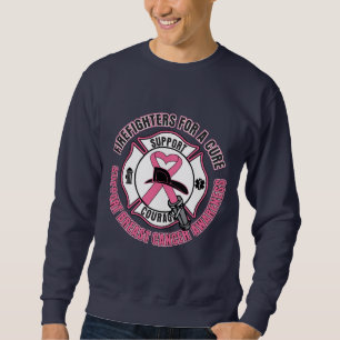 Sweatshirt Sapeurs-pompiers pour un cancer du sein de