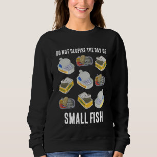Sweatshirt Sardines EN BOÎTE Christian NE MÉPRISEZ PAS LE JOU