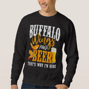 Sweatshirt Sauce pour ailes de poulet frites Buffalo Wings po