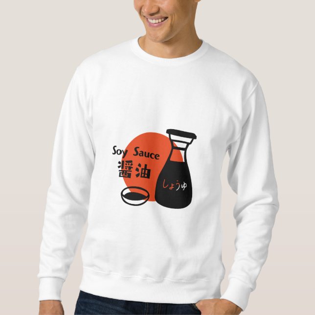 Sweatshirt Sauce soja minimale Japon Voyage (Devant)