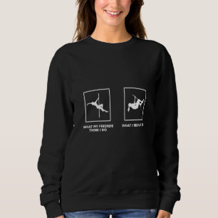 Sweatshirt Saut à la perche pour la barre d'athlétisme pour s