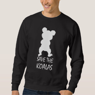 Sweatshirt Sauver les koalas Rétro Koala Mignon Koala ours