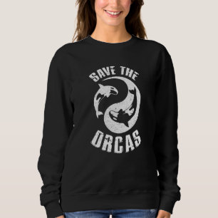 Sweatshirt Sauver Les Orques Orque Baleine Tueuse Panda Marin