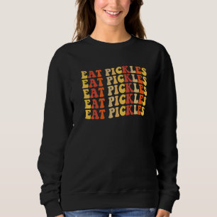 Sweatshirt Sauver une dinde manger des cornichons Thanksgivi